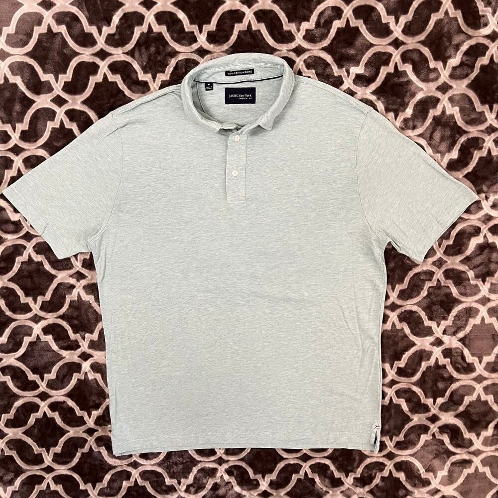 Jachs New York Polo Mens Medium M Pima Cotton Blend